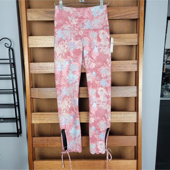 NWT Daily Practice Anthropologie Rose Allie Leggings, Sz XS - Picture 4 of 10
